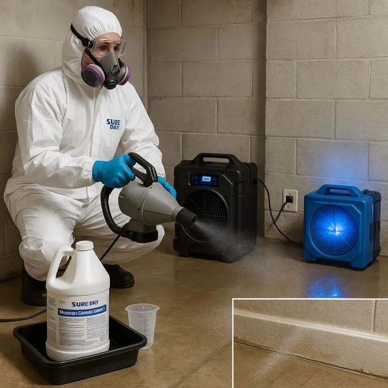 Sanitization and Odor Removal process in New Kent County, VA