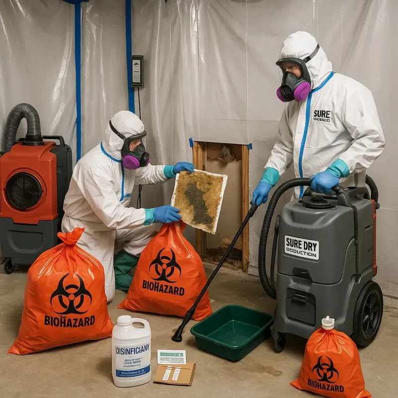 Contaminated Water Handling Protocols process in New Kent County, VA